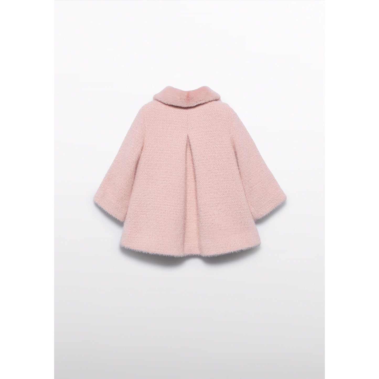 Structured knit coat