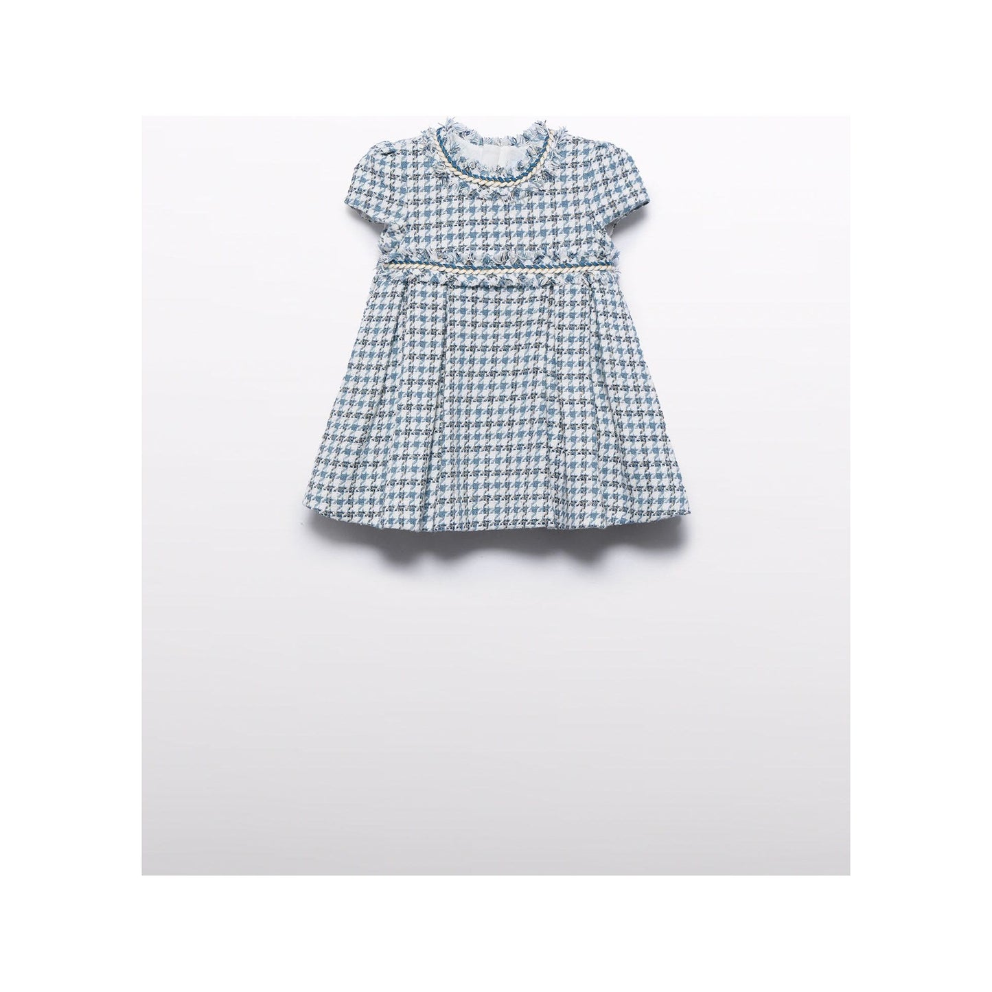 Baby houndstooth dress