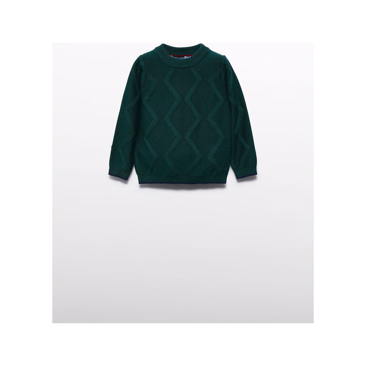 Jacquard Sweater Green