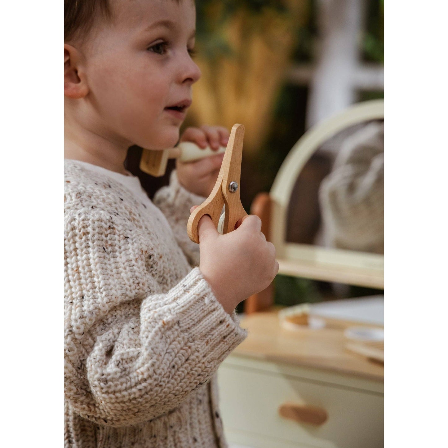 Wooden Beauty Station