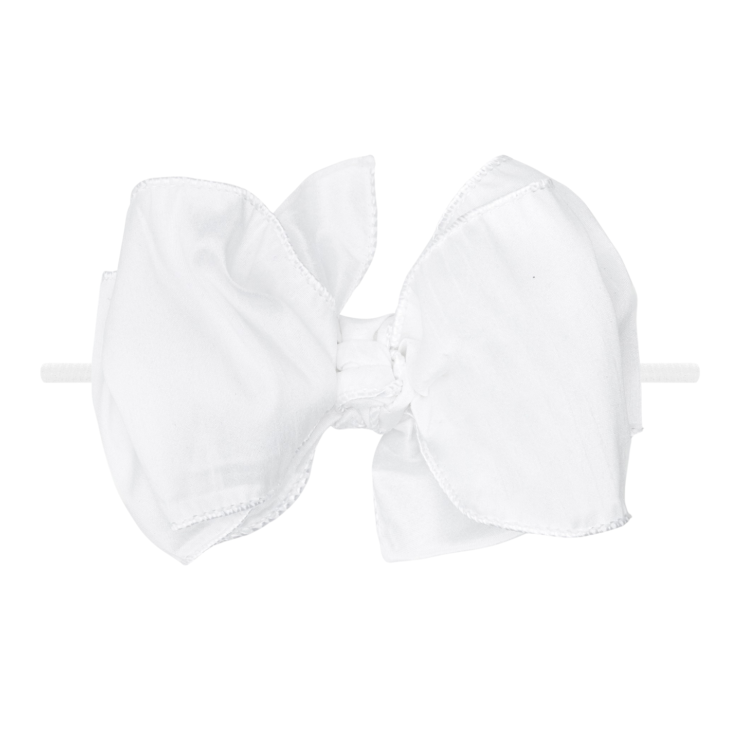 Baby Bling® Faux Silk Big Classic Bow Skinny on Nylon