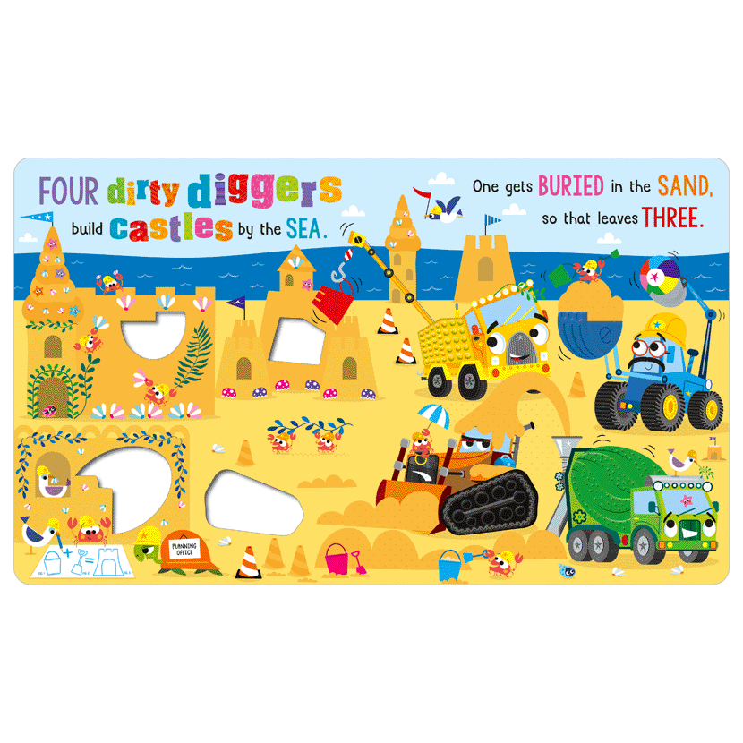 Board Book Never Touch the Dirty Diggers