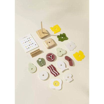 Wooden Stackable Sandwich