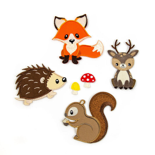 Woodland Friends Patch Set