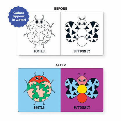 Bug Out! Color Magic Bath Book