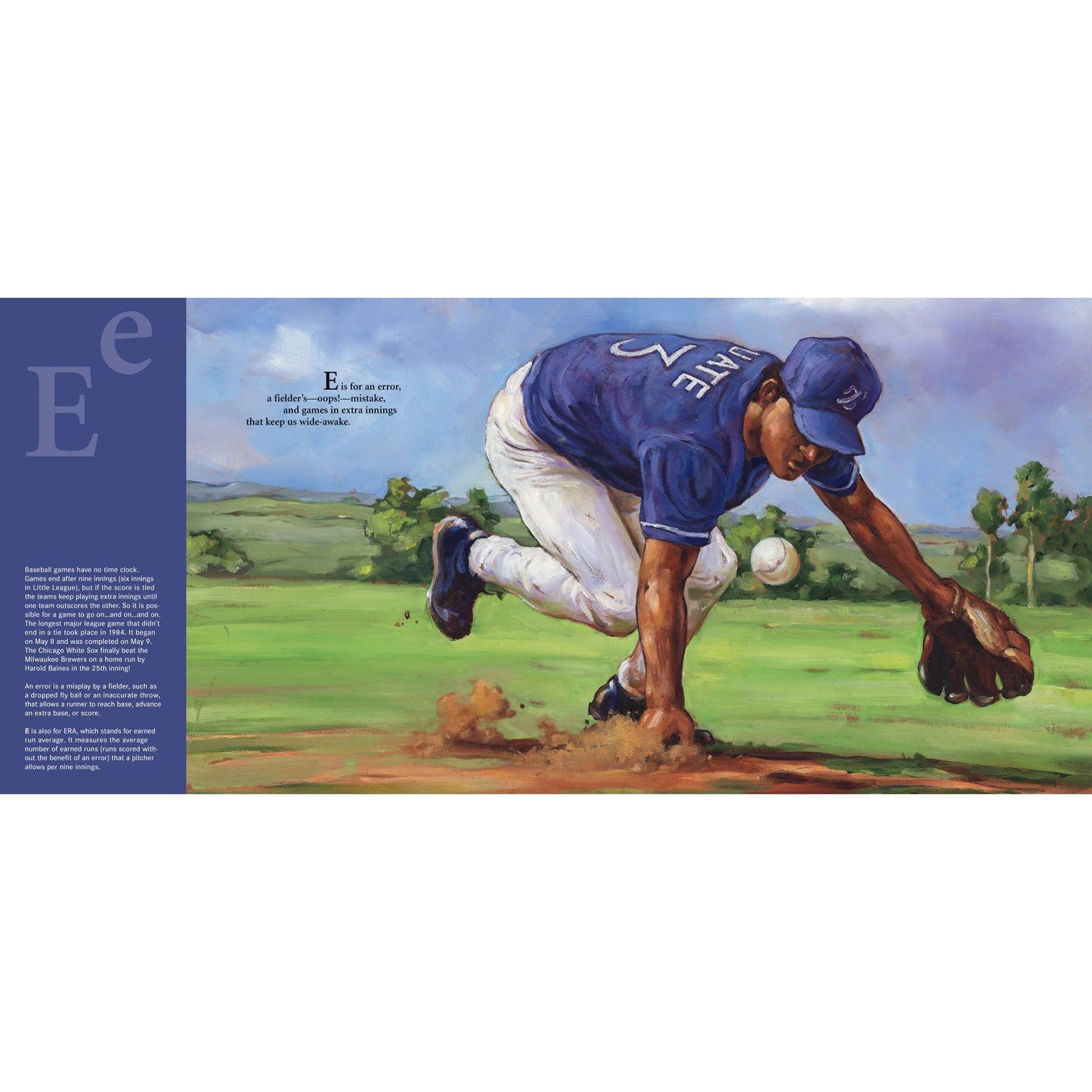H is for Home Run: A Baseball Alphabet Picture Book