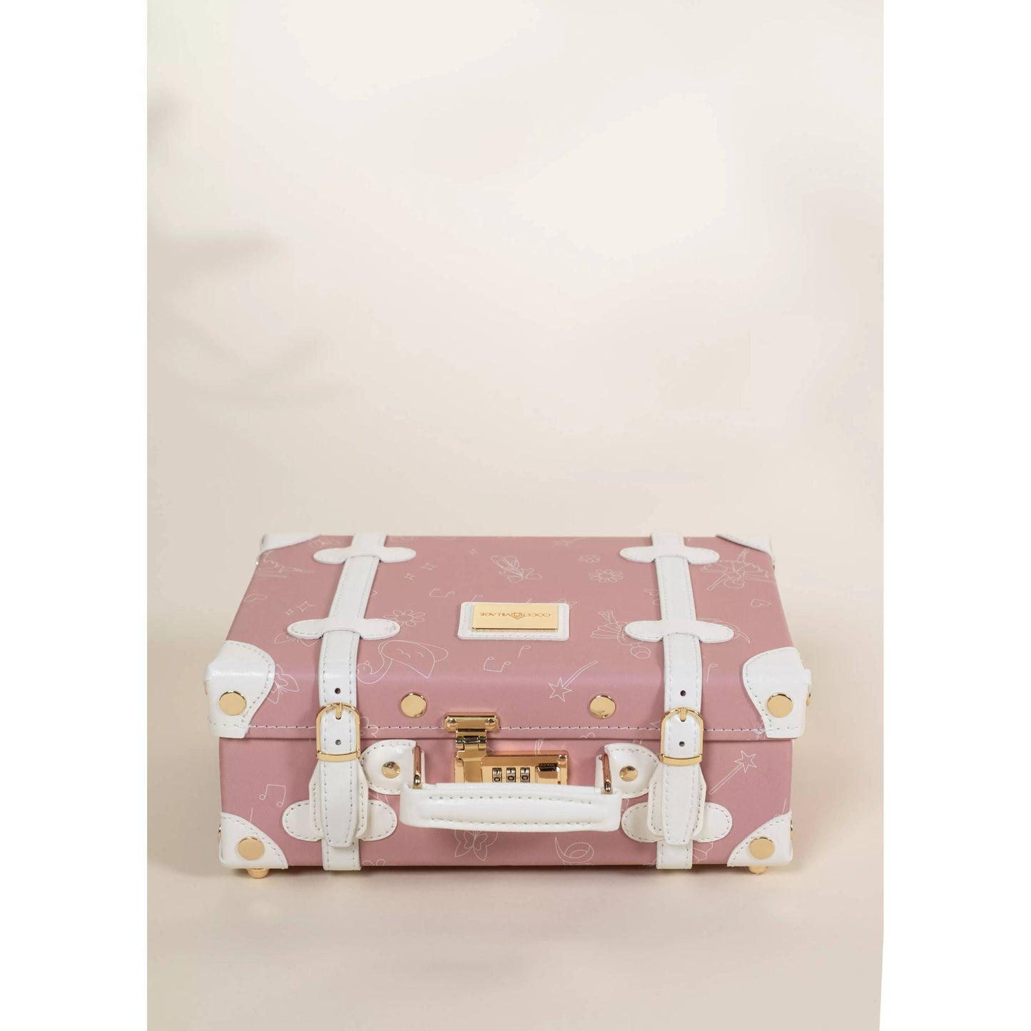 Vegan Leather Play Suitcase - Ballerina