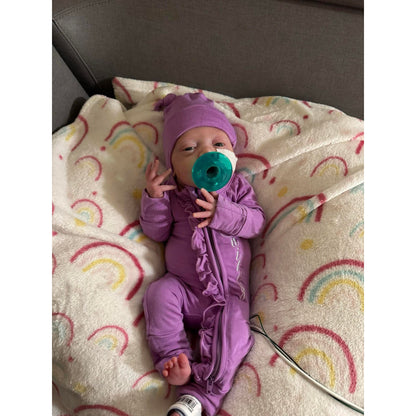 Luxie Lavender Baby Beanie Hat