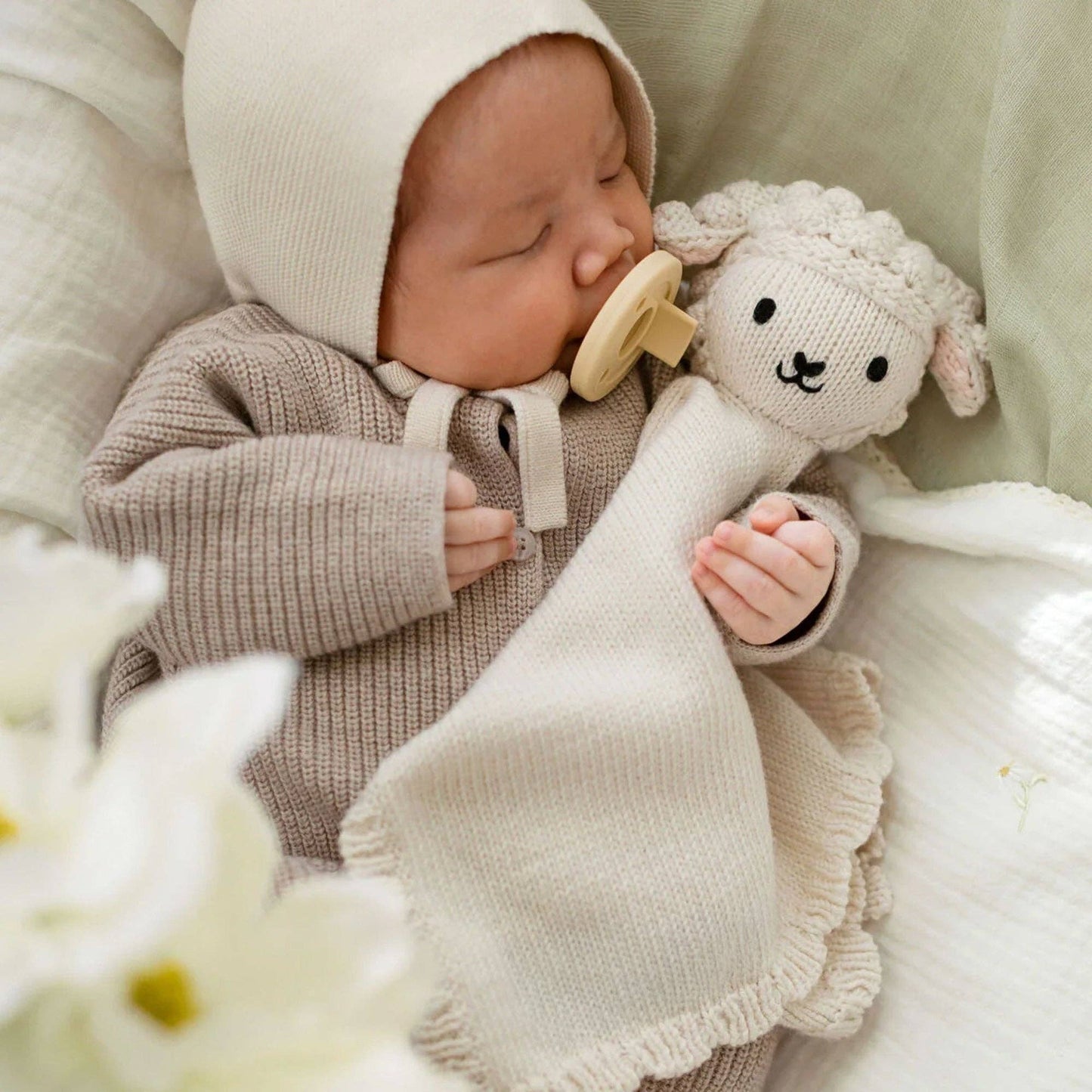 Baby lamb lovey