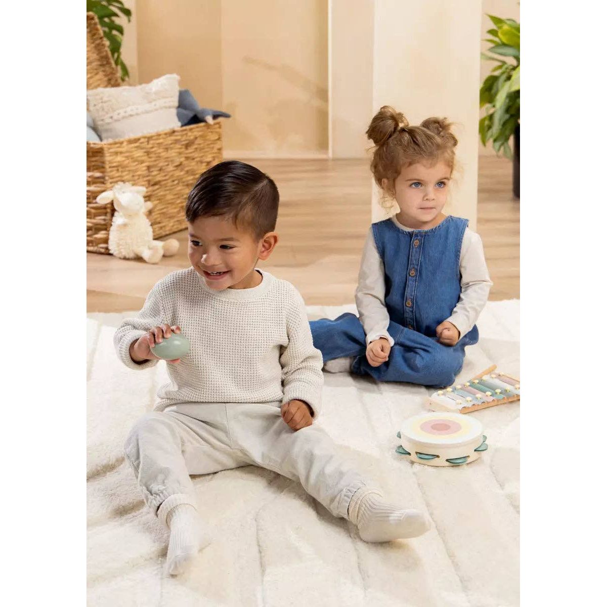 Wooden Musical Instruments Playset