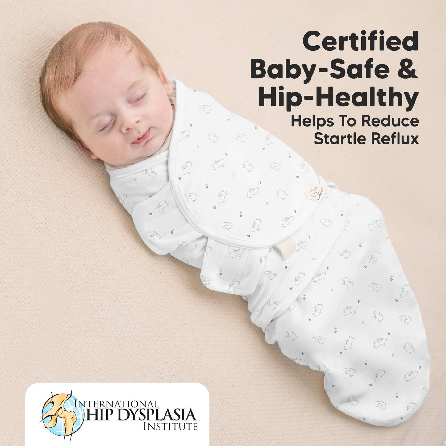 3pk Soothe Zippy Baby Swaddles 0-6 Months,Newborn Sleep Sack