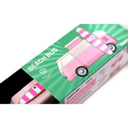 VW Beach Bus Pink