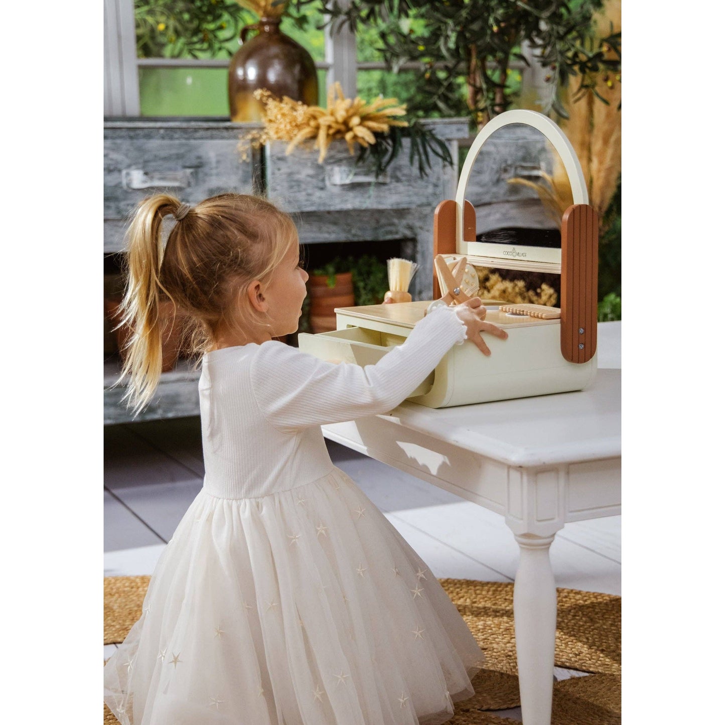 Wooden Beauty Station