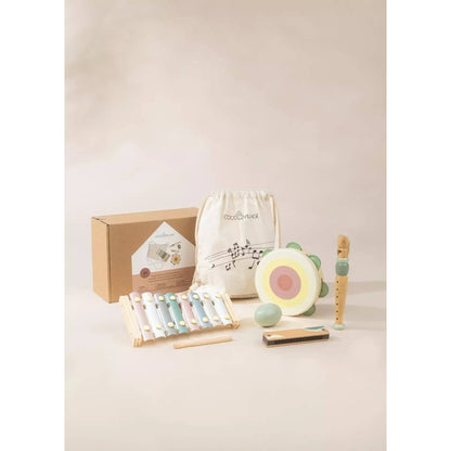 Wooden Musical Instruments Playset