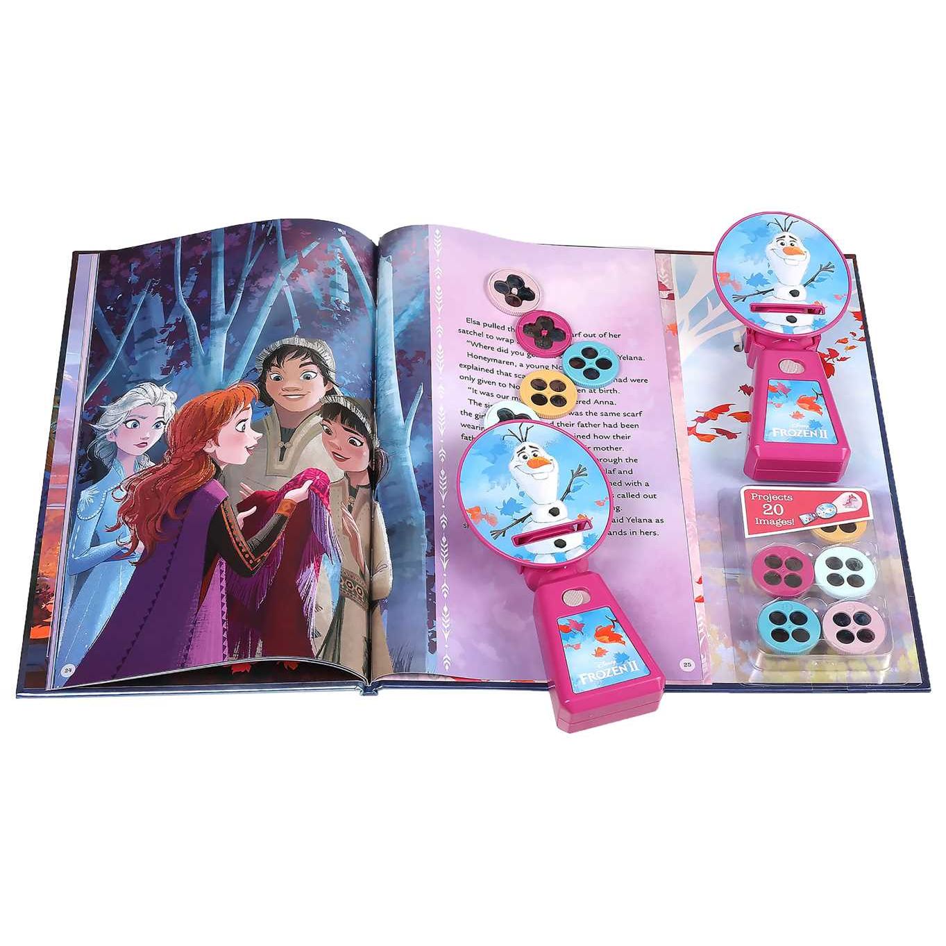 Disney Frozen 2 Movie Theater Storybook & Movie Projector by Marilyn Easton