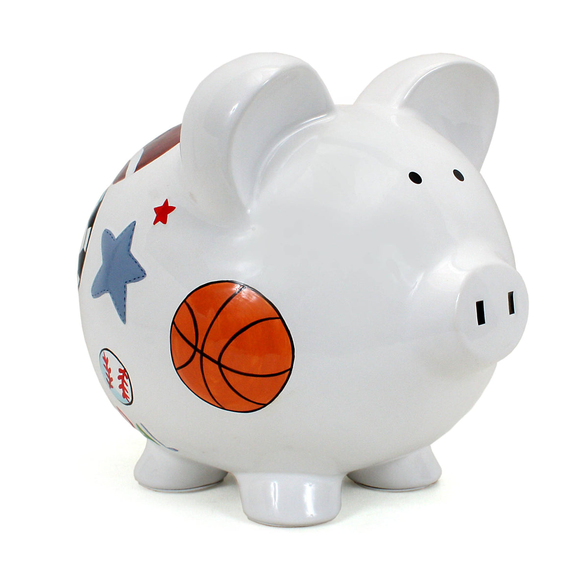 Sports Themed Piggy Bank
