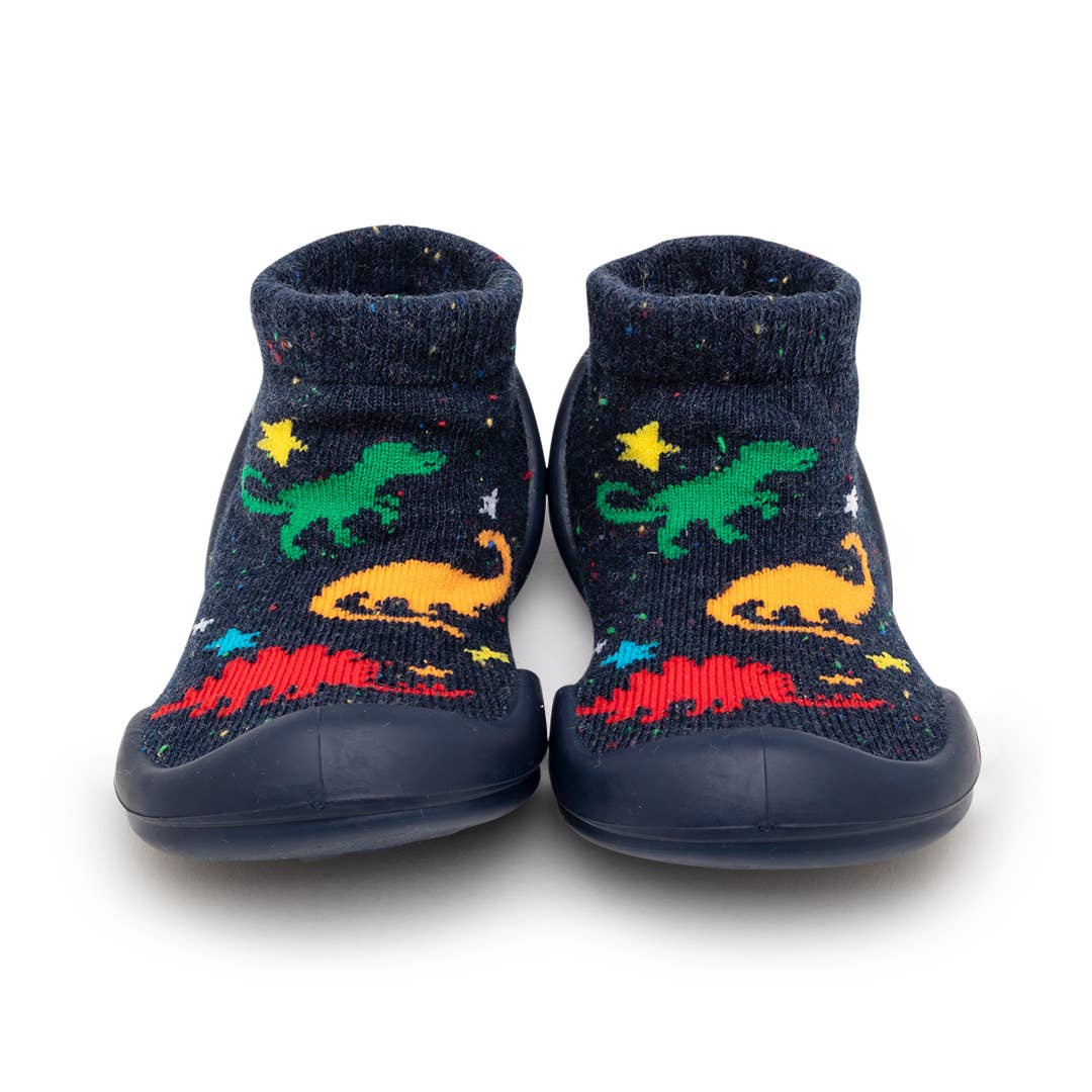 Komuello first walker baby sock shoes - Dinos
