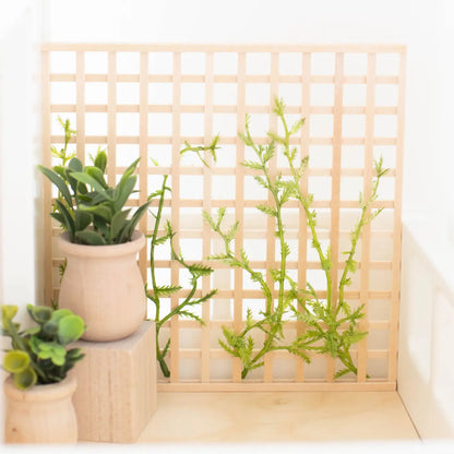 patio trellis wall