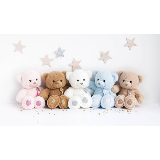 Charming Teddy Bear with Glitter Accents