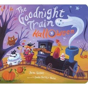 Goodnight Train Halloween Board Book : June Sobel