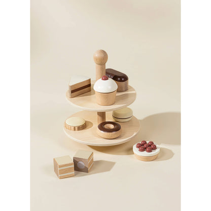 Wooden Desserts Tower
