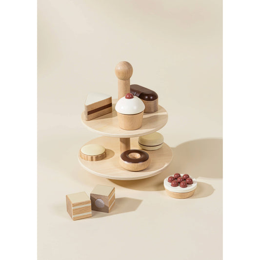 Wooden Desserts Tower