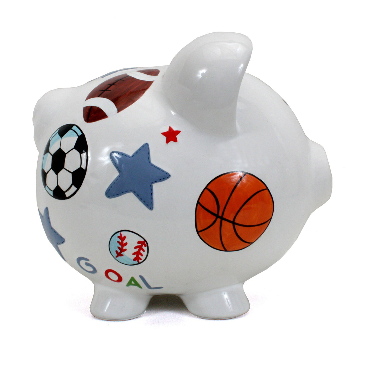 Sports Themed Piggy Bank