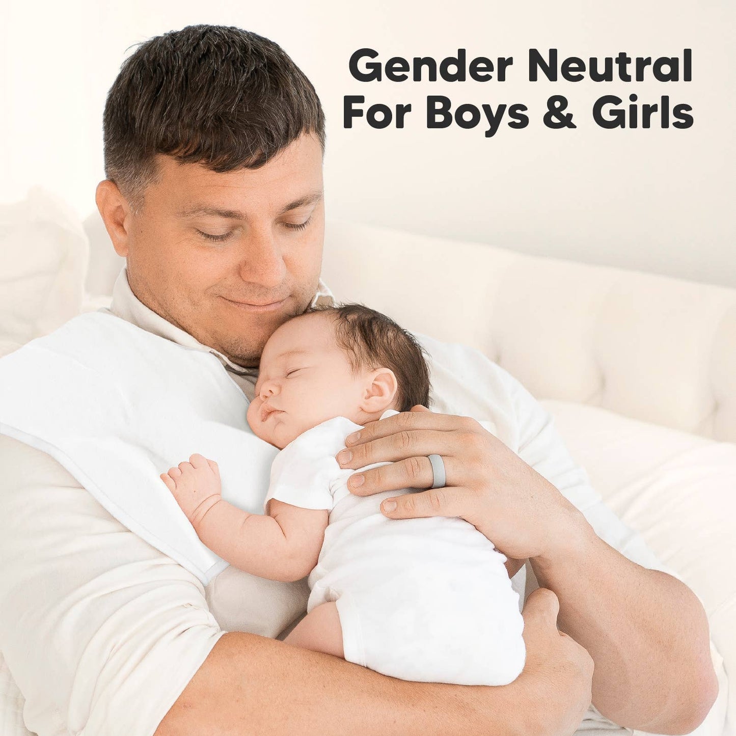 KeaBabies 5-Pack Urban Burp Cloths