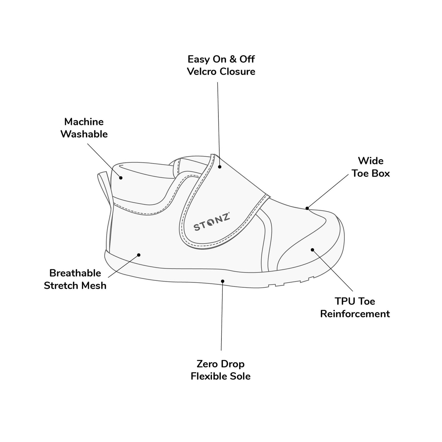 Cruiser Original Baby Shoes - Navy