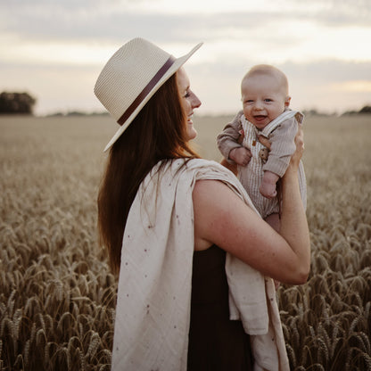Organic Cotton Muslin Swaddle Blanket