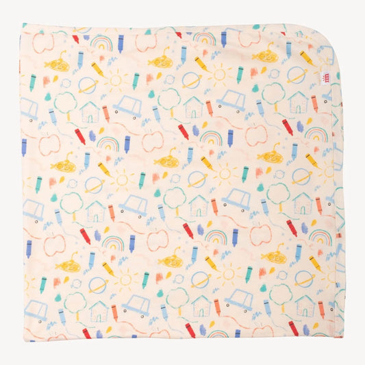 Doodle Pop Baby Blanket