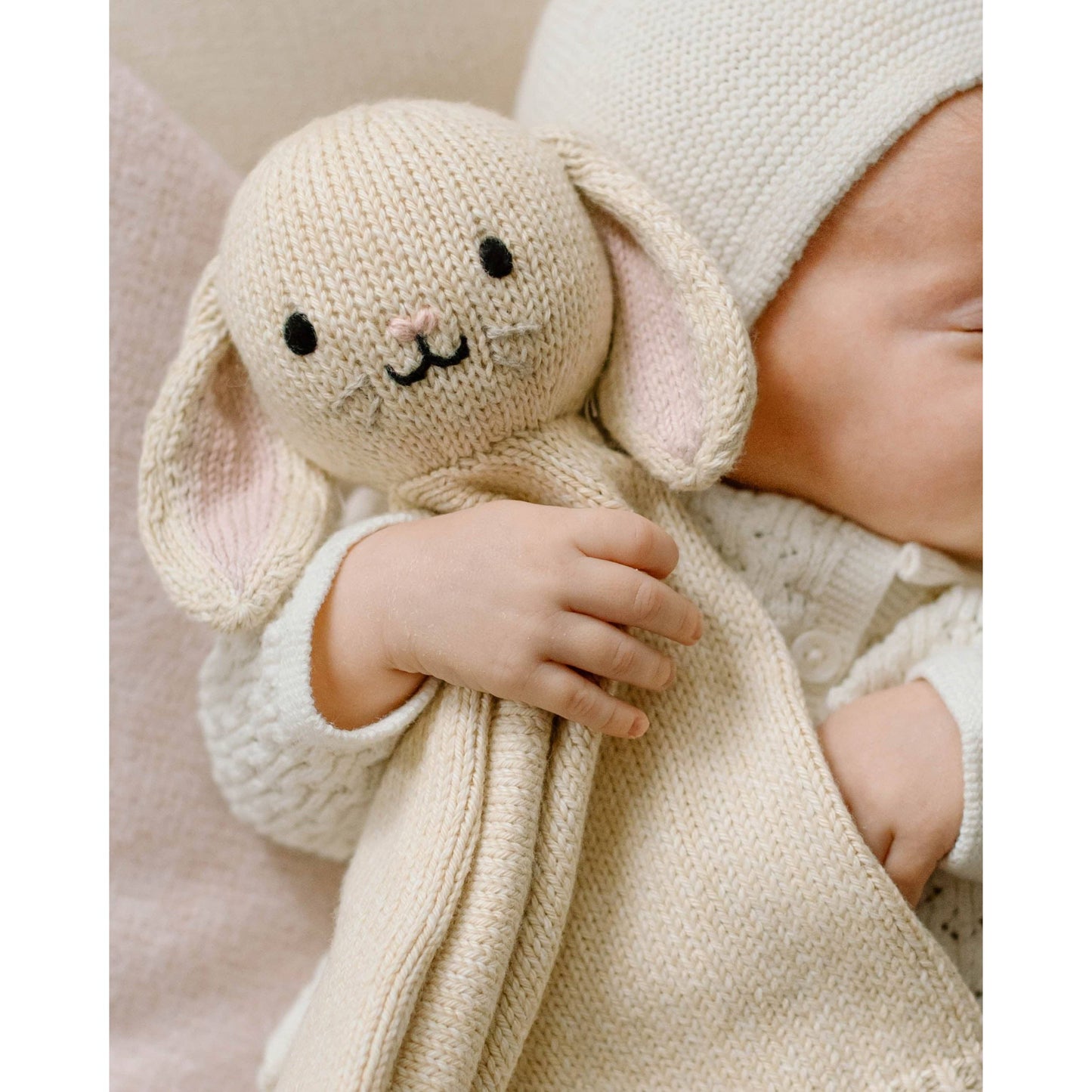 Baby bunny lovey (oatmeal)