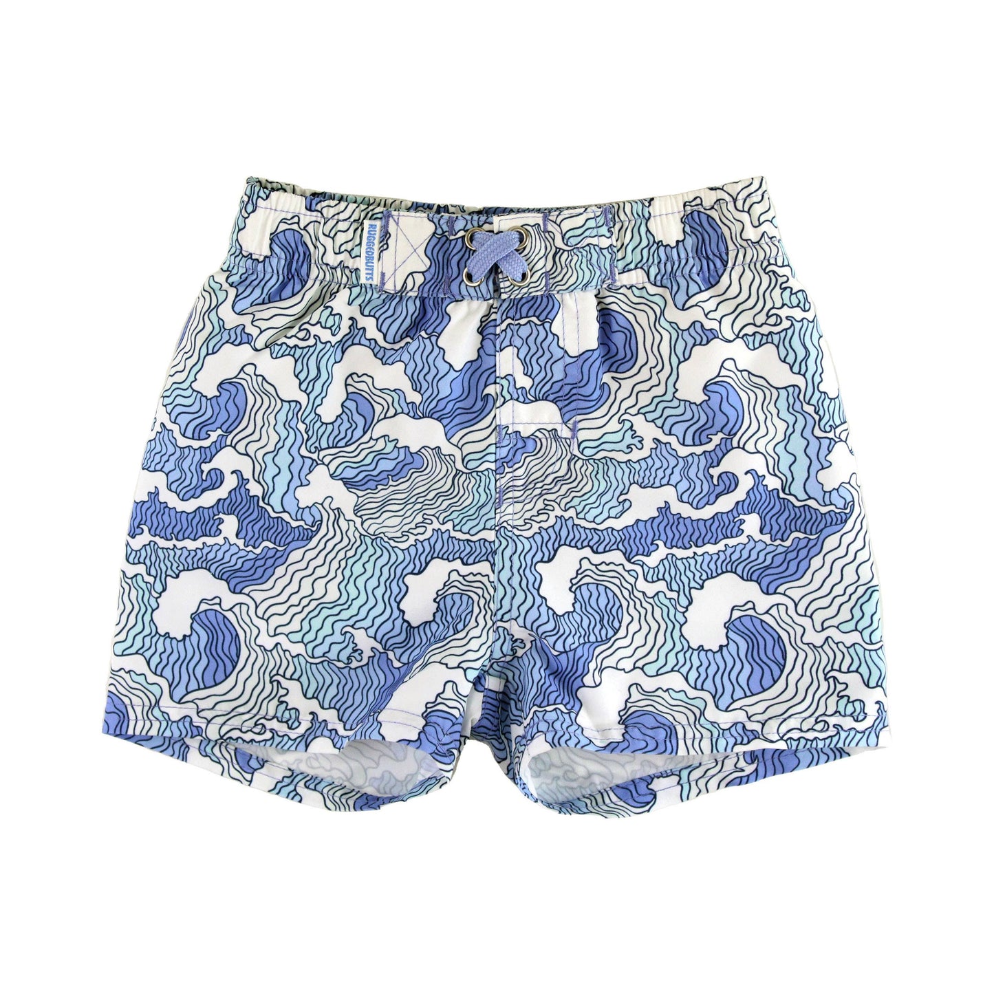 Boys Ocean Camo Swim Trunks