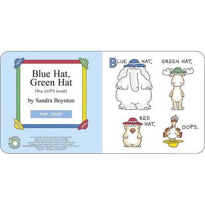 Blue Hat, Green Hat by Sandra Boynton