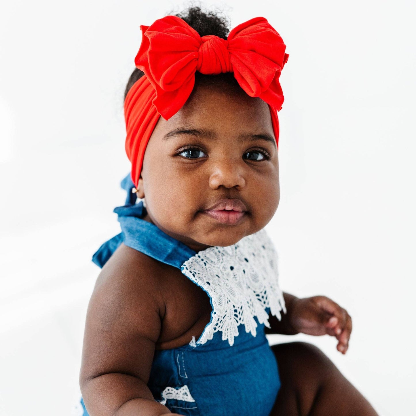 Baby Bling® FAB-BOW-LOUS® soft nylon bow headband