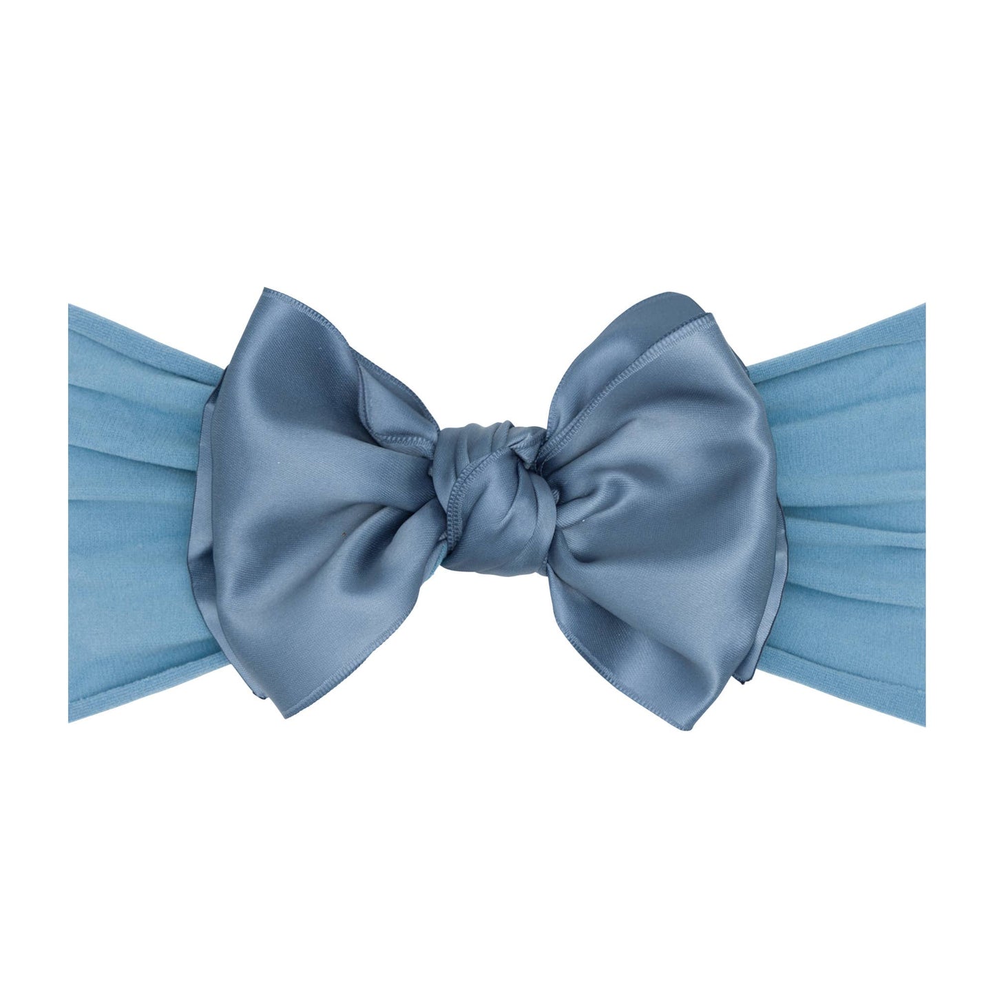 Baby Bling® Satin FAB® soft nylon headband with satin bow