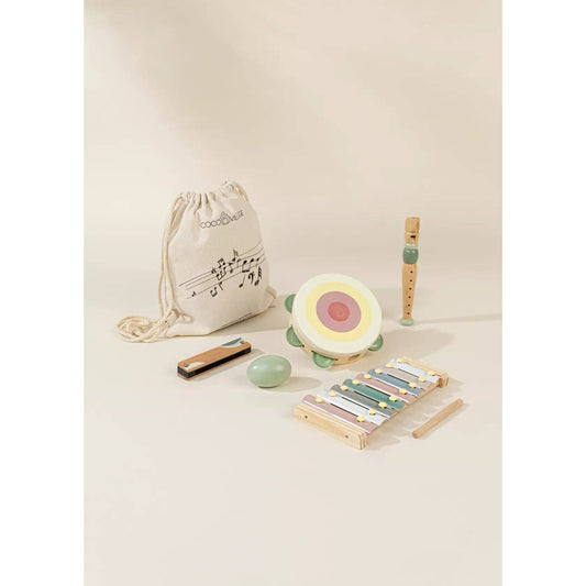 Wooden Musical Instruments Playset