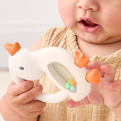 "NEW" Bitzy Shake™ - Silicone Teether with Rattle