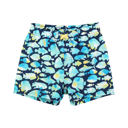 Boys Fish Friends Swim Trunks