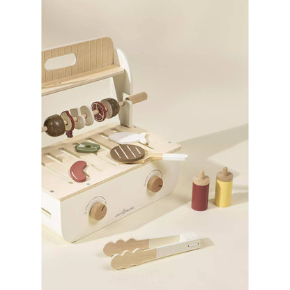 Wooden Barbecue Playset and Accessories