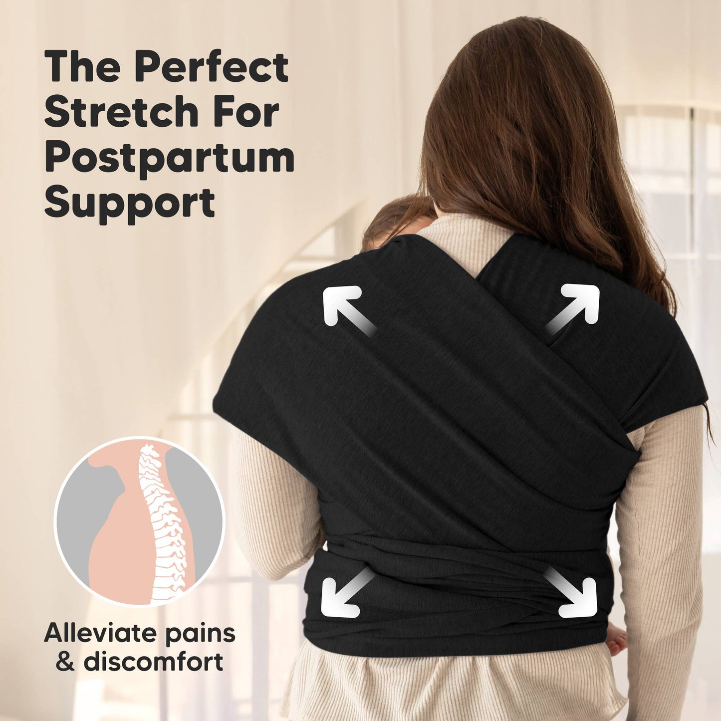 KeaBabies Original Baby Wrap Carrier