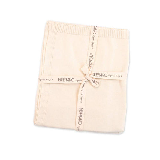 Milan Knit Classic Baby Blanket (Organic Cotton)