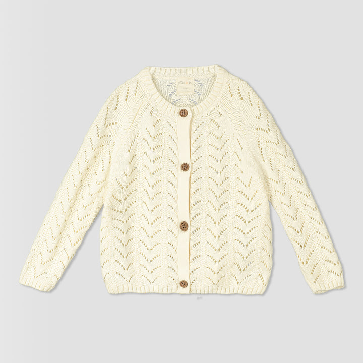 talwyn sweater in ivory knit