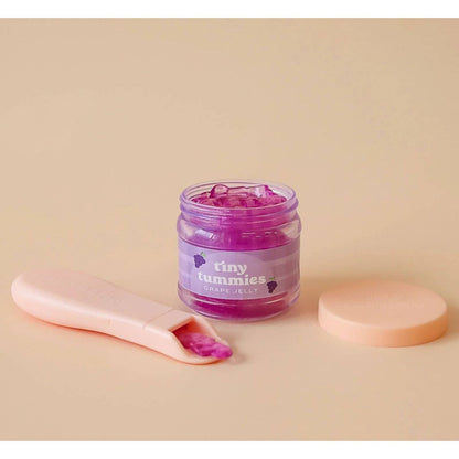 Tiny Tummies - Grape jelly food - Jar and spoon - Tiny Harlo