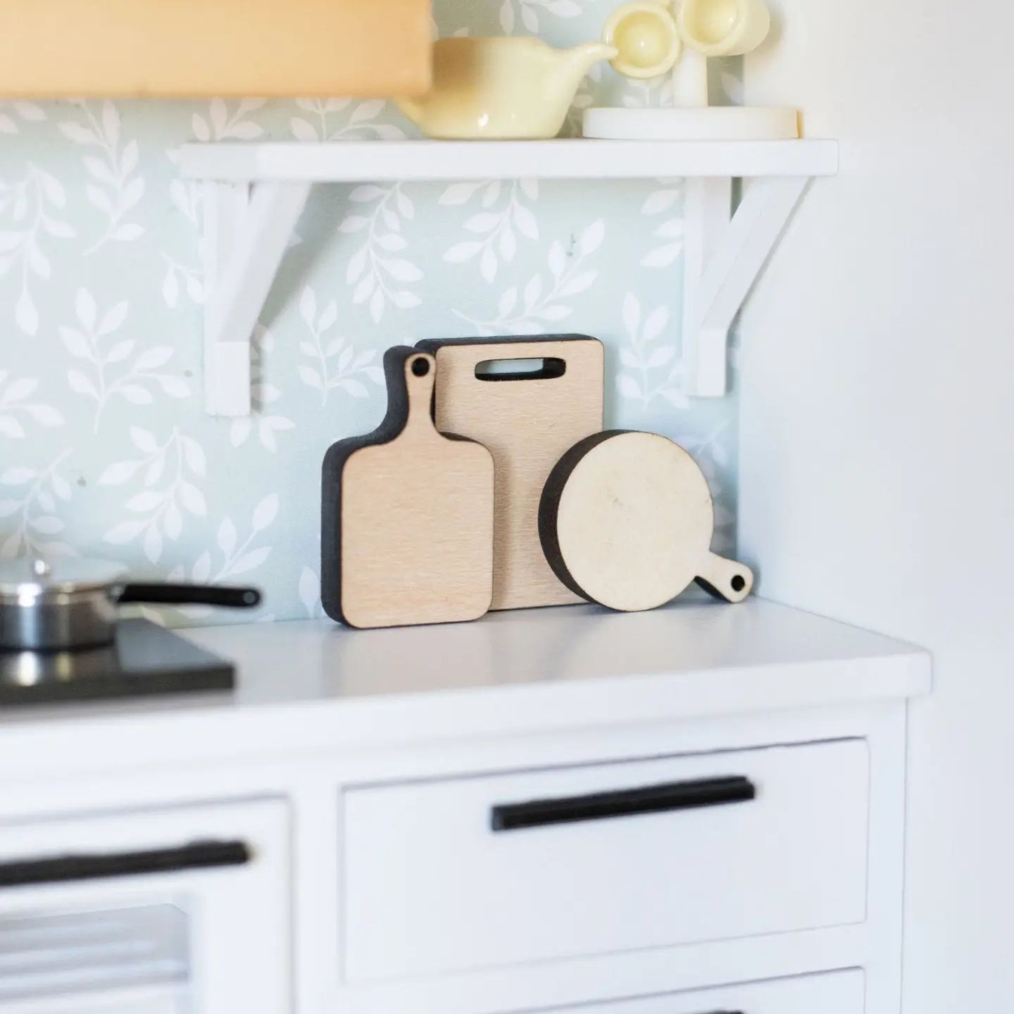 Dollhouse Kitchen Cutting Boards Charcuterie | Set of 3
