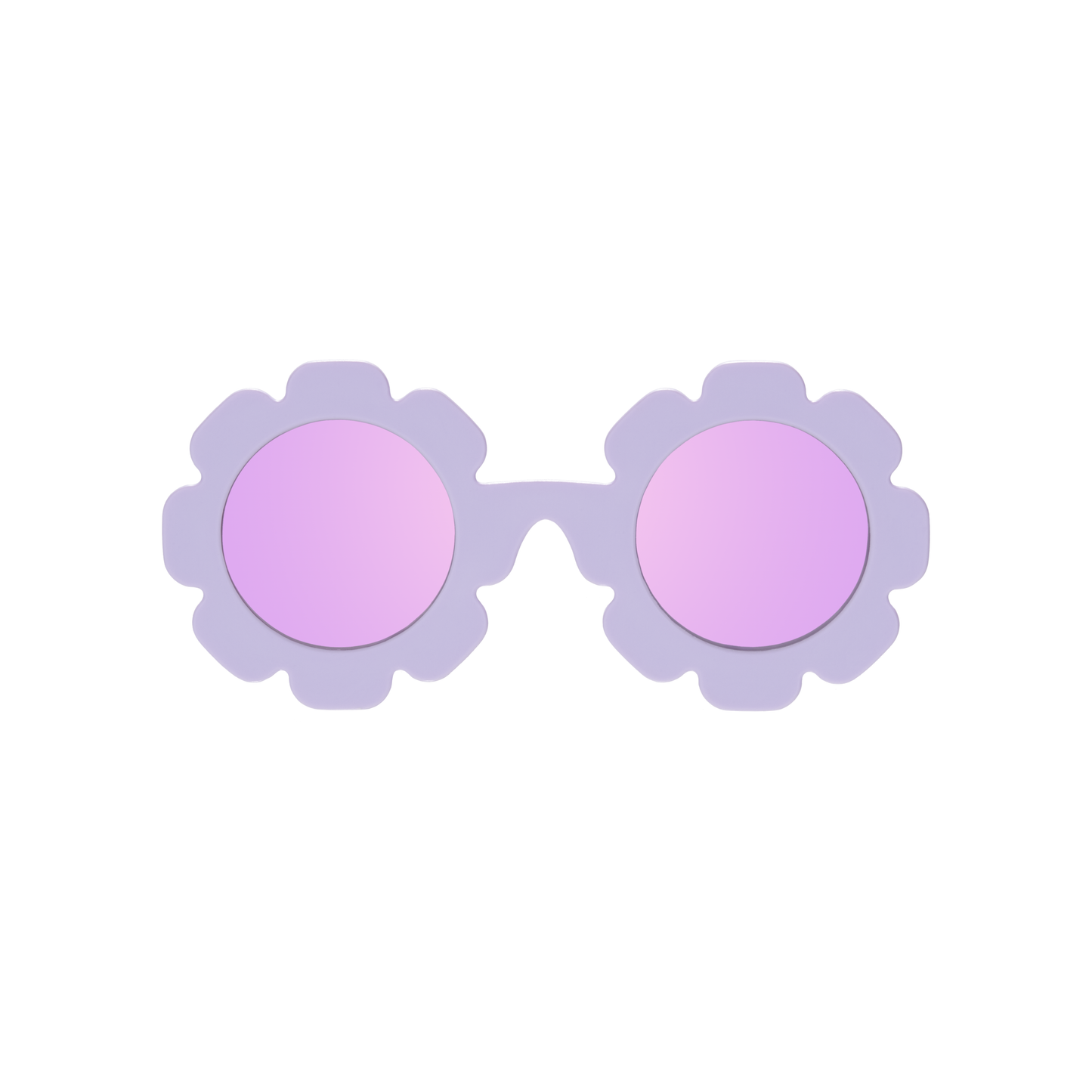 Iris Polarized Flower Sunglasses with Mirrored Lens