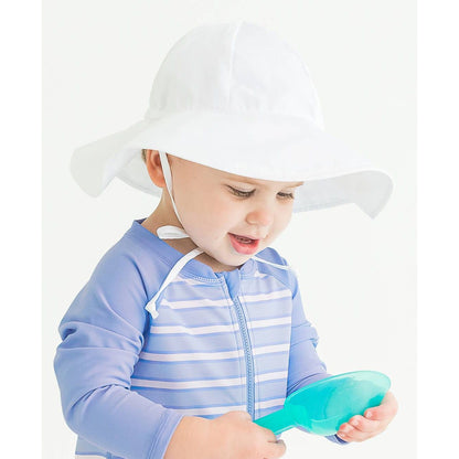 Kids White Sun Protective Hat