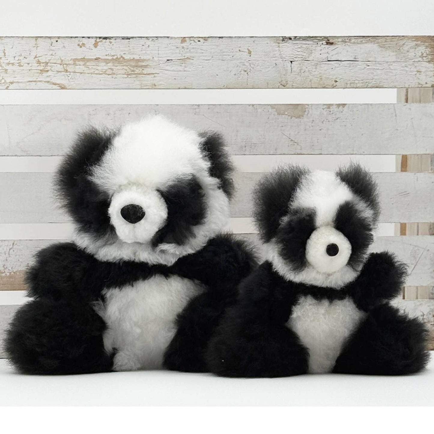 Alpaca Stuffed Animal - Panda - Small 7"
