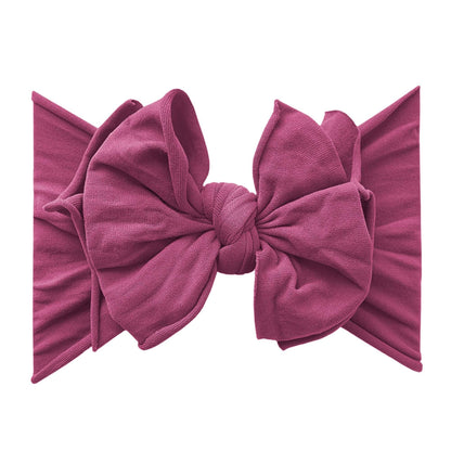 Baby Bling® FAB-BOW-LOUS® soft nylon bow headband