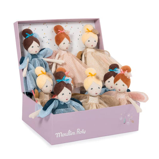 Display box with 9 assorted Small Fairies - Doll